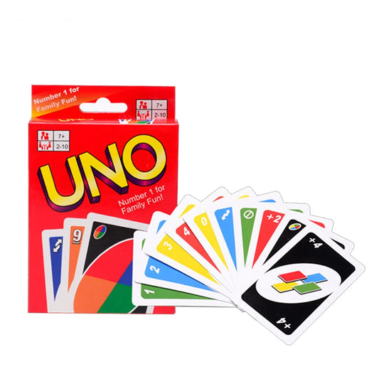 Jeu de UNO pour la famille, jeu de carte