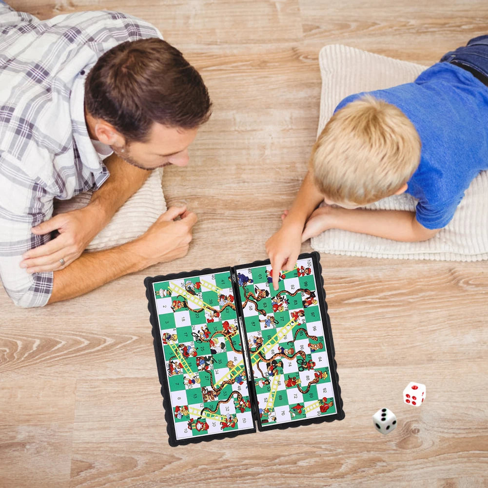 Jeu de serpent et échelle, jeu société pour enfant