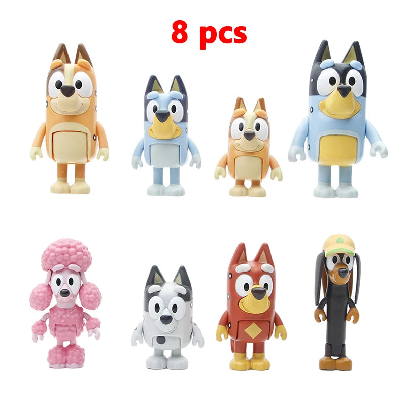 Figurines Bingo et bluey