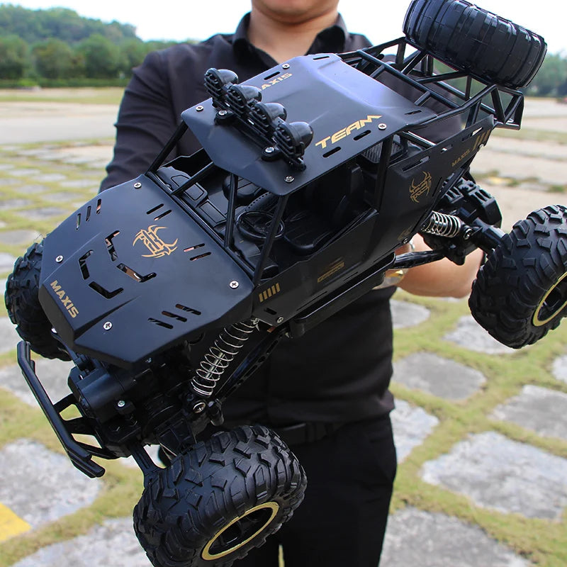 Voiture téléguidé tout terrain, grande taille NOIR