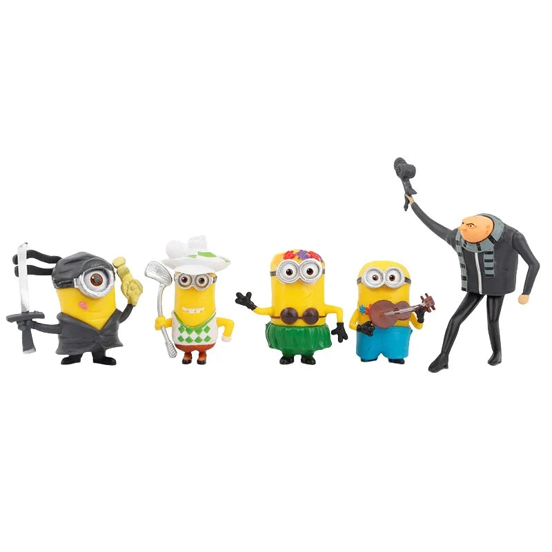 Figurines des minions, pour enfant ou collection, jouet