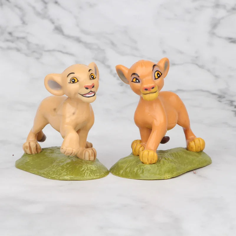 Figurines Le roi lion. 9 pièces, jouet, enfant, collection