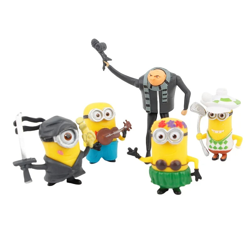 Figurines des minions, pour enfant ou collection, jouet