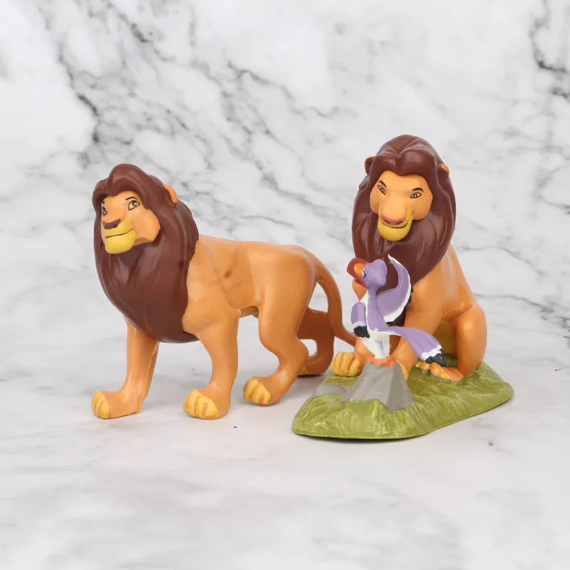 Figurines Le roi lion. 9 pièces, jouet, enfant, collection