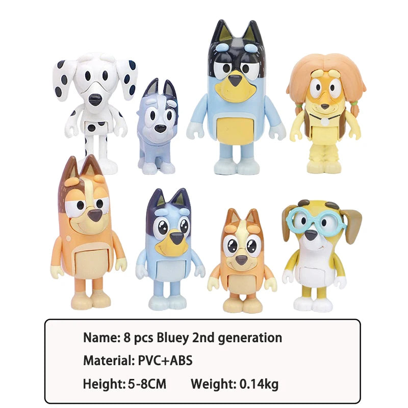 Figurines Bingo et bluey