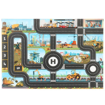 Tapis de Jeu carte routière