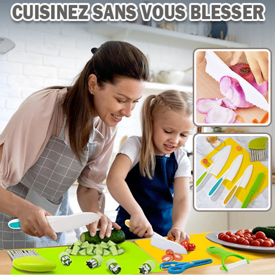 Kit cuisine du chef plastique pour enfant