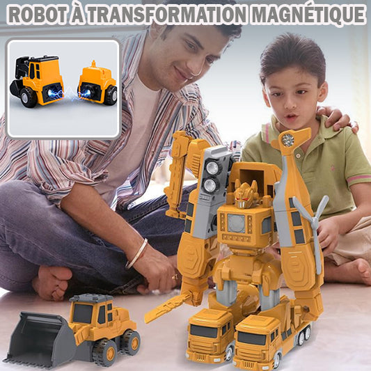 Robot à transformation magnétique