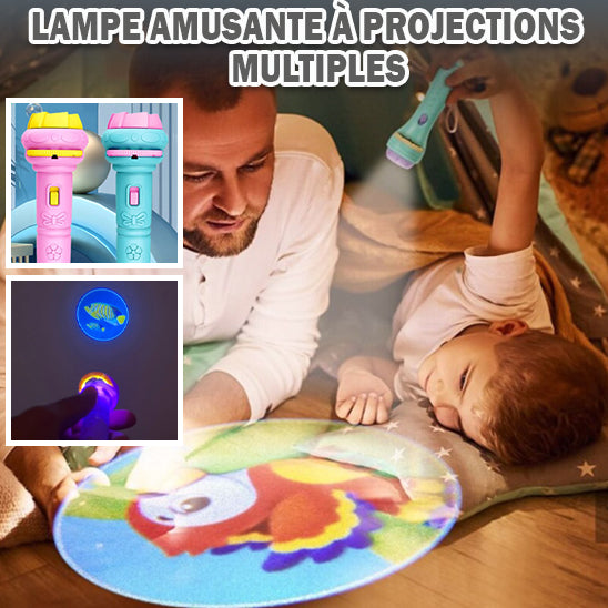 Lampe à projections multiples pour enfant