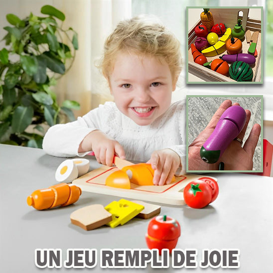 Jeu de découpe alimentaire