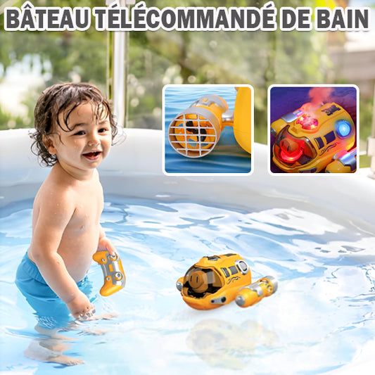 Bateau à vapeur télécommandé pour garçons et filles