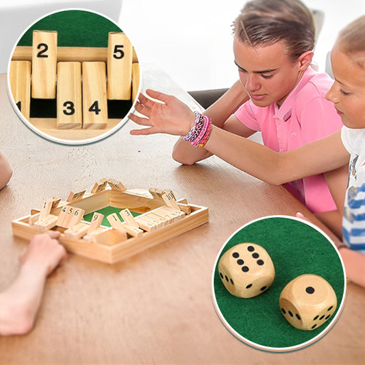 Jeu de société en Bois Classique pour enfant et grand