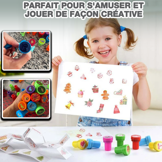 Tampon encreur art créatif enfant