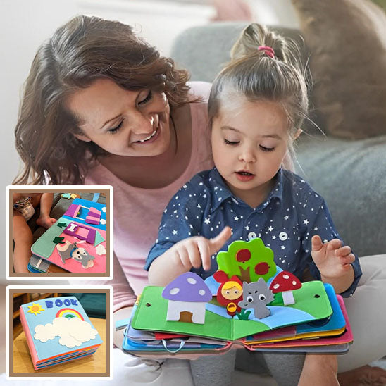 Livre éducatif 3D Montessori