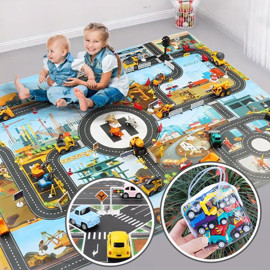 Tapis de Jeu carte routière