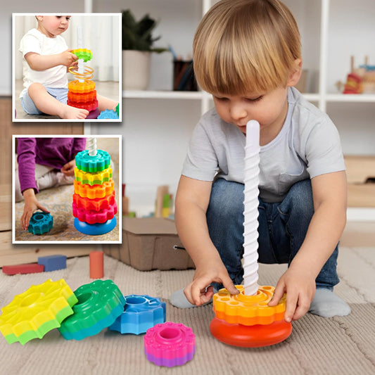 Jouet éveil bébé, carrousel, montessori