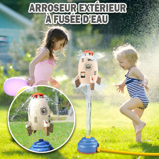 Fusée à l'eau jouet extérieur enfant