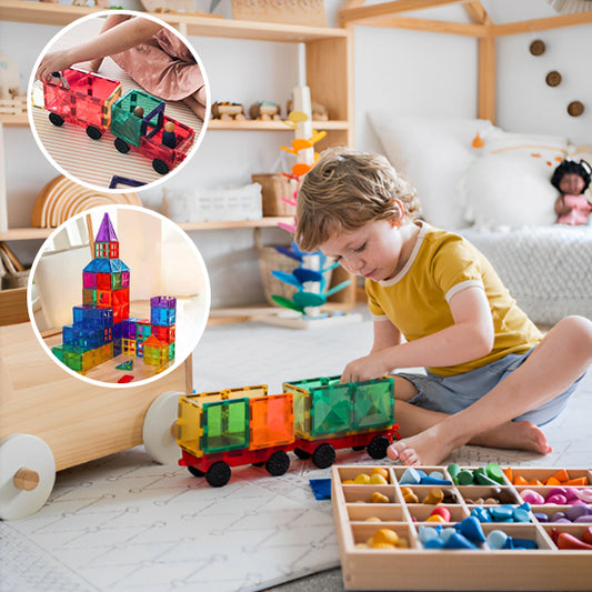 Jeu de Construction magnétique pour enfant