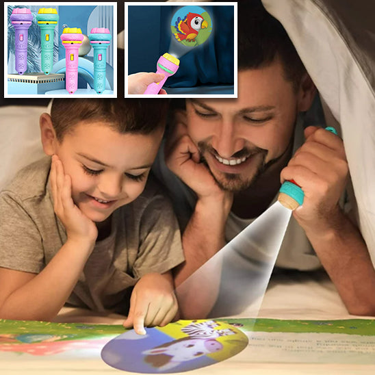 Lampe à projections multiples pour enfant