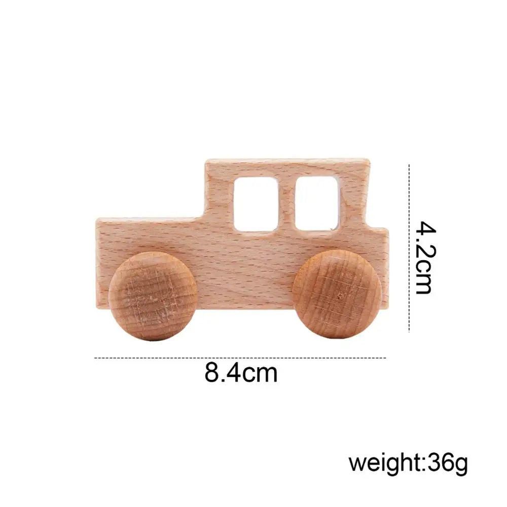 Automobile et camion en bois MONTESSORI enfant